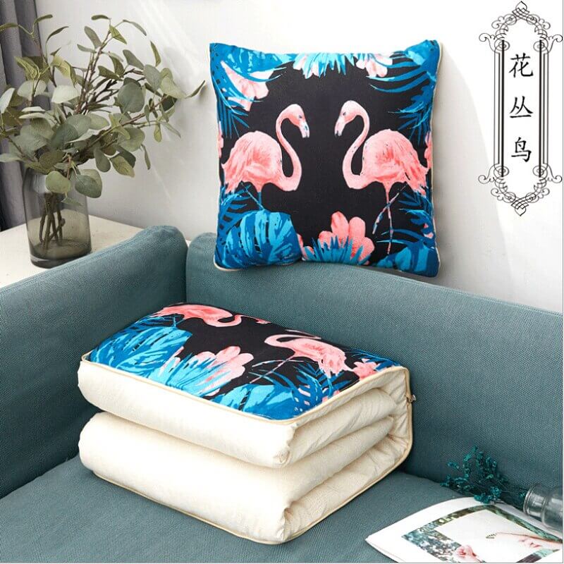 Bộ gối mền 2 trong 1 theo chủ đề thiên nhiên - Mẫu 12