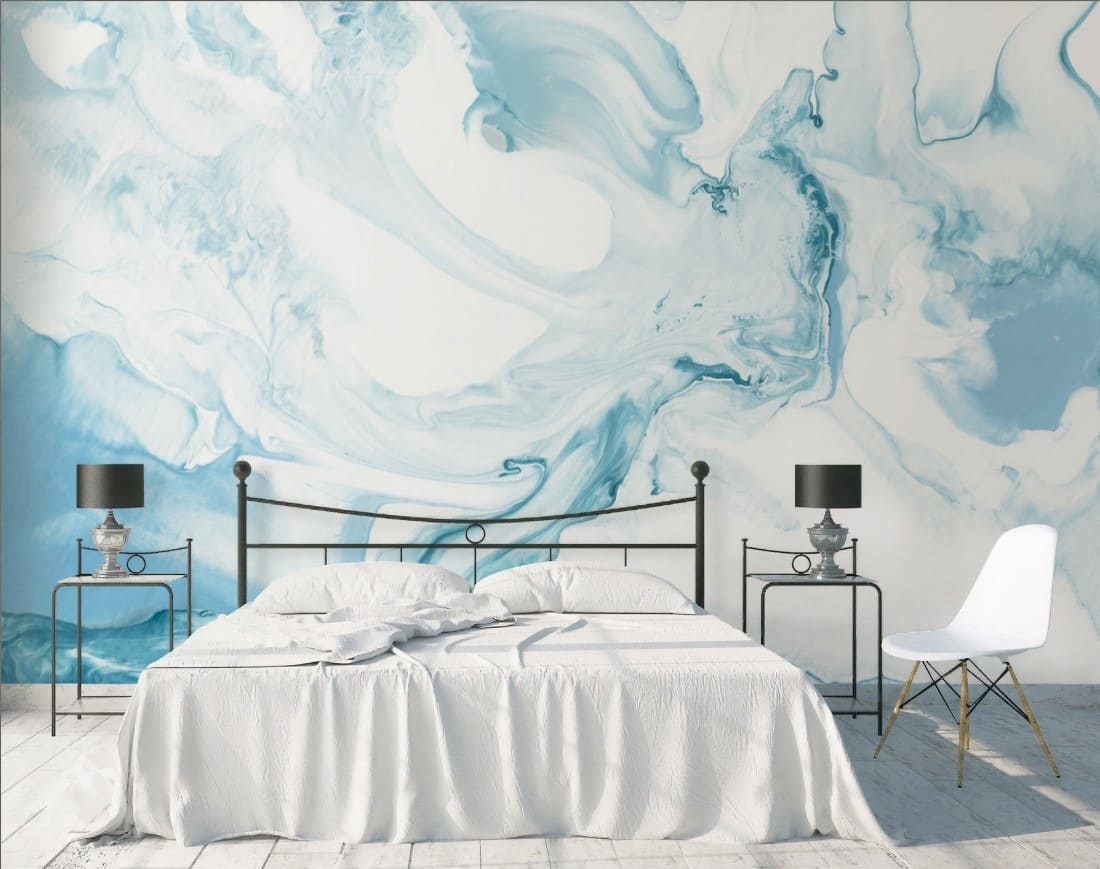 giấy dán tường phòng ngủ 2d