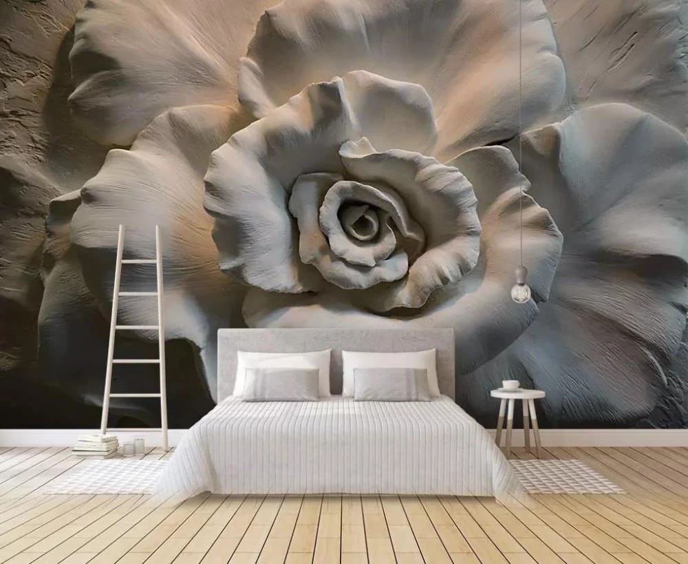giấy dán tường phòng ngủ 3d
