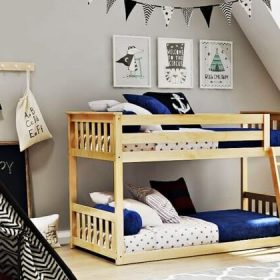 giường tầng gỗ công nghiệp