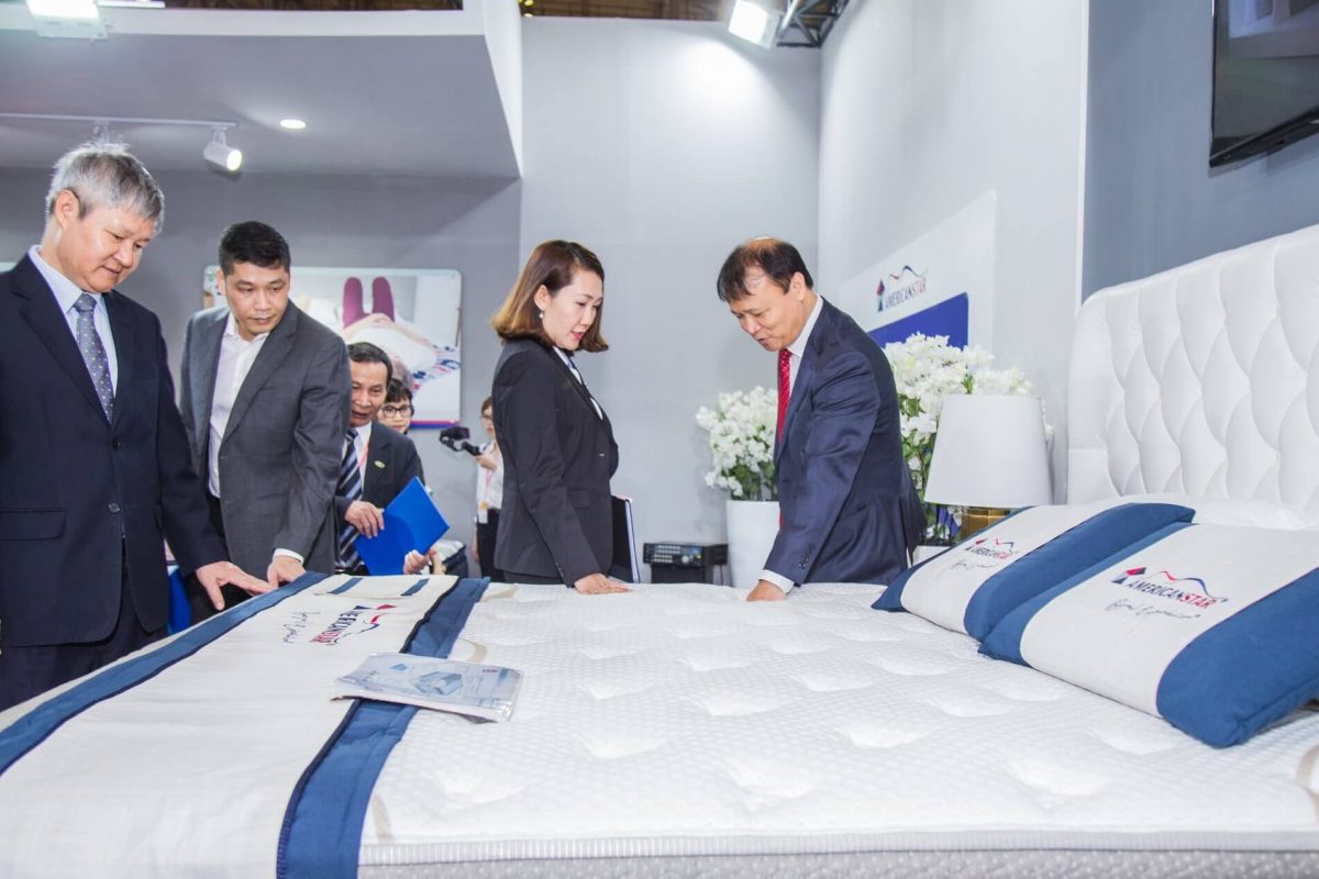 đệm lò xo Mỹ nhập khẩu