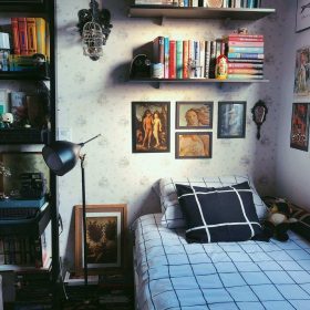 thiết kế phòng ngủ phong cách vintage